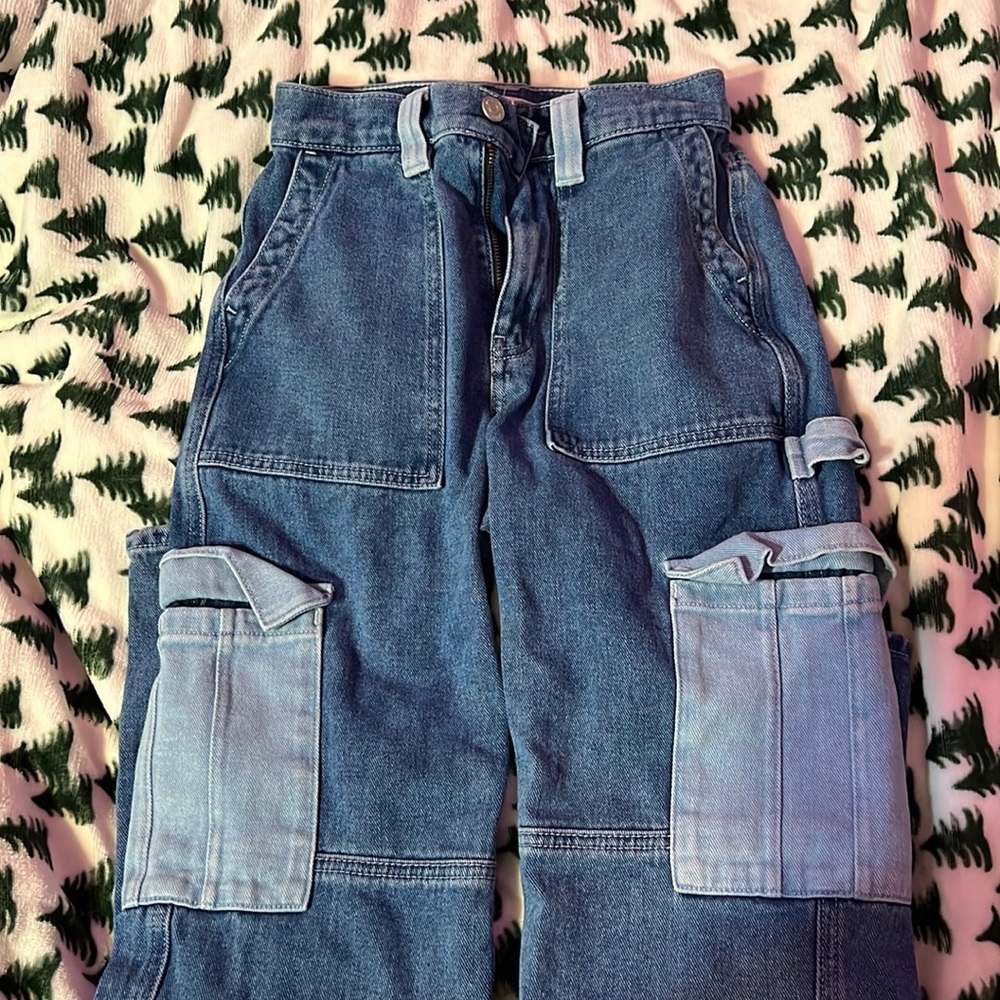 pacsun cargo style jeans